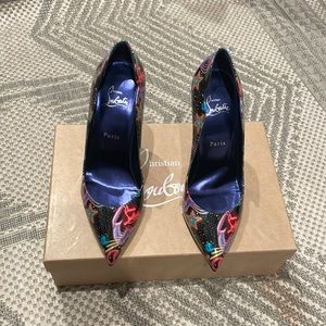 Christian loubotins hot chick 100 shoe